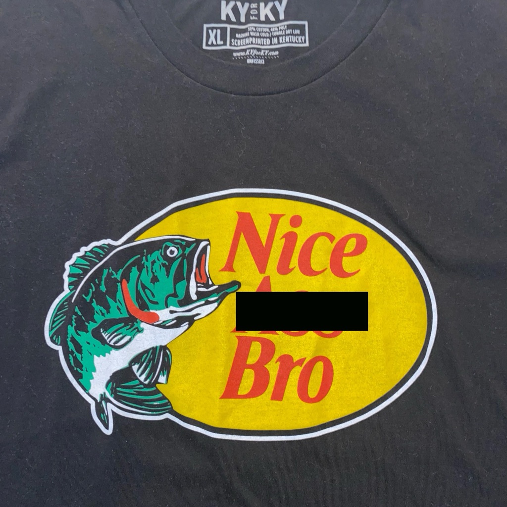 Ky For Ky Rare Nice A Bro Graphic Tee Black Size Xl Lexington Ky